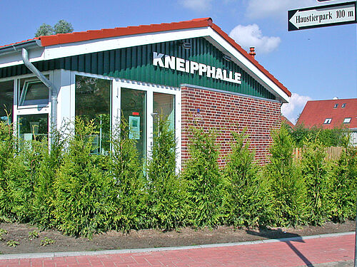 Das Foto zeigt die Kneipphalle in Werdum
